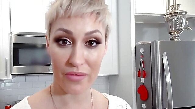 Kitchen, Big Tits, Booty, POV Blowjob, Tits, Ass